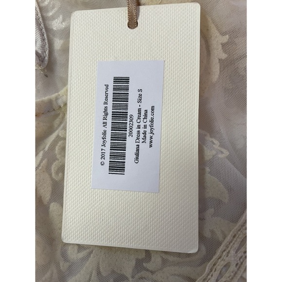 NWT Mia Joy Guliana Maxi Wedding Dress Floral Sheer Lace Fairy Cottage Praire S - Picture 13 of 14